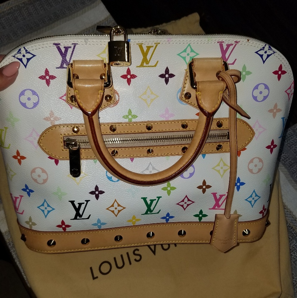LOUIS VUITTON MULTICOLOR ALMA PM